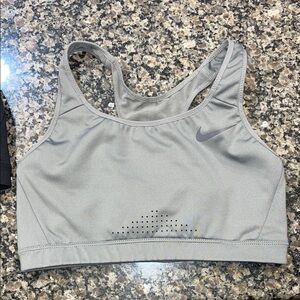 Nike Women's Grey Sports Bra